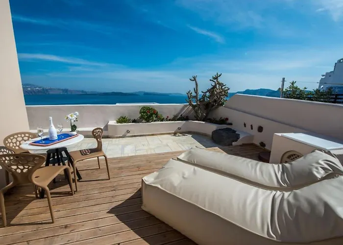 Villa Splendid Santorini 1 Bedroom Princess Outdoor Hot